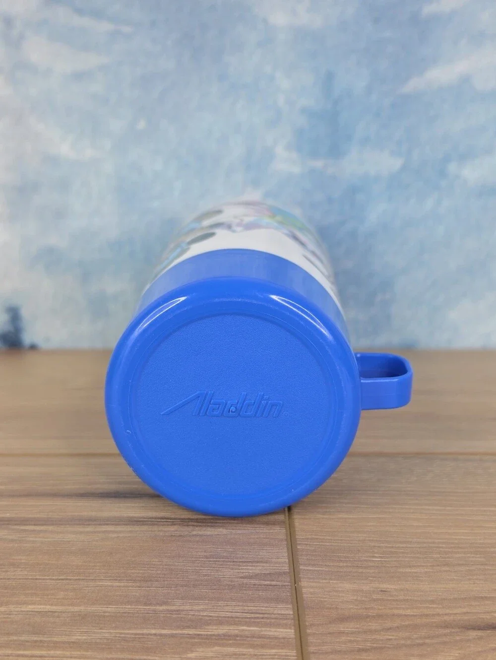 Vintage Disney Mickey Mouse Lookout Peak Aladdin Thermos 80s